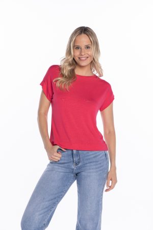 CAMISETA M CORTA COLLAR BUDDYBLUE FRESA