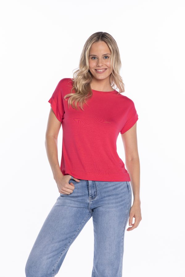 CAMISETA M CORTA COLLAR BUDDYBLUE FRESA