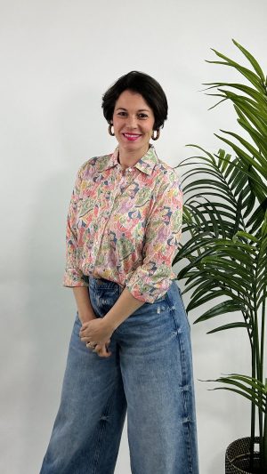 CAMISA COLORIDA PRIMAVERA COTTON W U