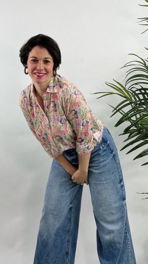 CAMISA COLORIDA PRIMAVERA COTTON W U 49.99