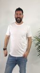 CAMISETA LISA HOMBRE FORESTAL BLANCO