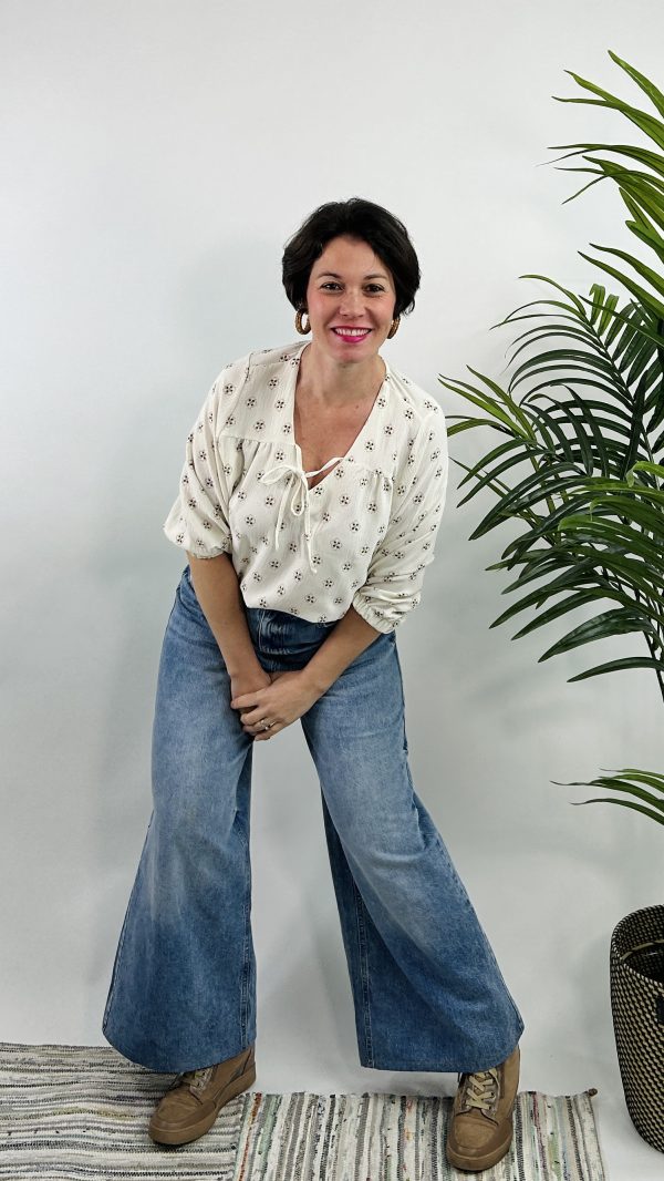 BLUSA LAZO ESPECIAL FARUK BEIGE