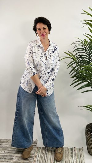 BLUSON CAMISERO LETRAS FARUK AZUL 39.99
