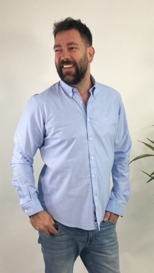 CAMISA LISA GENDIVE ELEGANTE GENDIVE AZUL 49.99