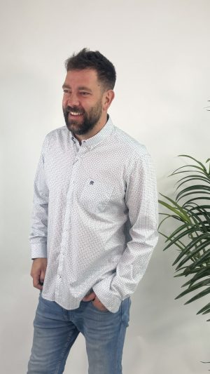 CAMISA FANTASIA PRIMAVERA GENDIVE AZUL 49.99