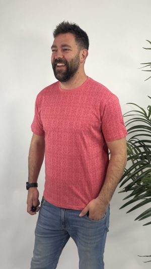 CAMISETA LETRAS ROJAS GENDIVE ROJO
