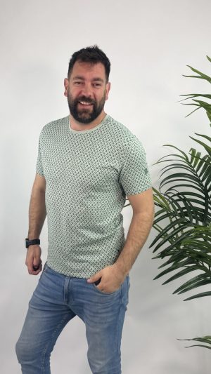 CAMISETA FORMAS FANTASIA GENDIVE VERDE