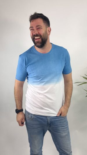 CAMISETA 2 COLORES GENDIVE AZUL