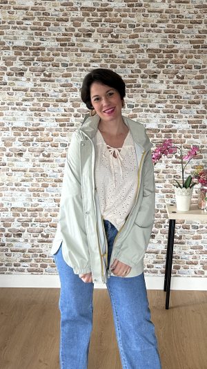 PARKA PRIMAVERA AGUA JULIANEA VERDE 99.99