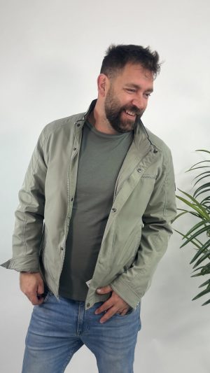 PARKA CORTAVIENTOS ELEGANTE MARSAN VERDE
