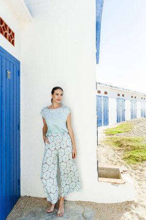 PANTALON FLOJO NICTE NICTE VERDE