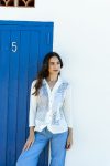 CAMISA ESPECIAL PRIMAVERA NICTE BLANCO
