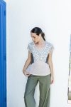 CAMISETA VERANO NICTE NICTE KAKI