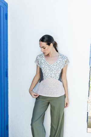 CAMISETA VERANO NICTE NICTE KAKI