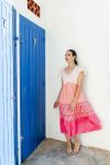 VESTIDO FRANJAS EPECIAL NICTE NICTE FUXIA