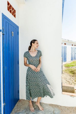 VESTIDO VERANO NICTE NICTE VERDE