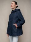GABARDINA CORTA CAPUCHA OPCION MARINO