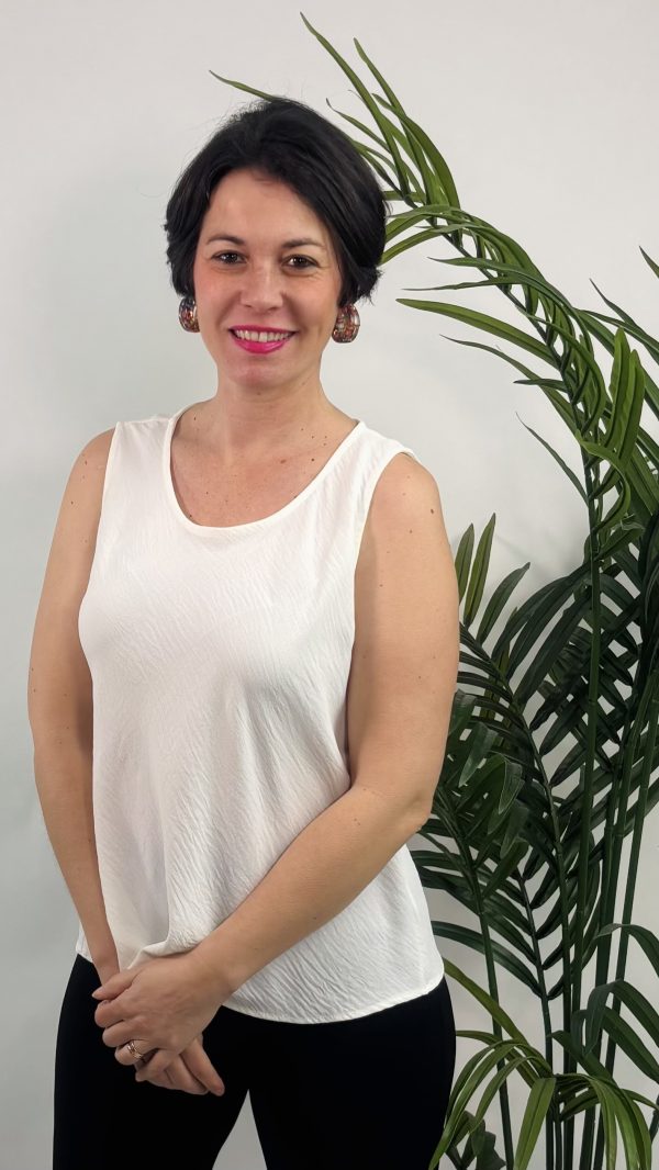 TOP VERANO TIRANTES PARA ELLAS BLANCO