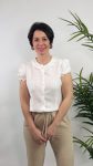 BLUSA ROMANTICA PRIMAVERA PARA ELLAS BLANCO