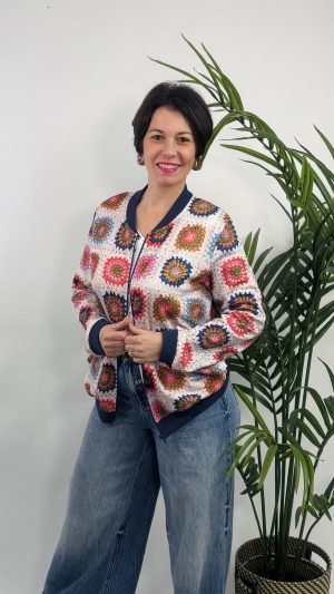 SUDADERA CROCHET ESPECIAL PRIMAVERA VERANO ROCIO U 30