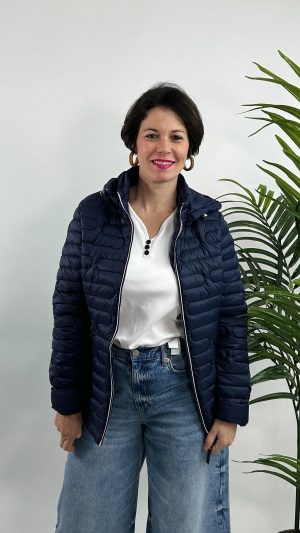 PARKA ACOLCHADA GOMA LATERAL PRIMAVERA PARIS 24-02-2025 MARINO 69.99