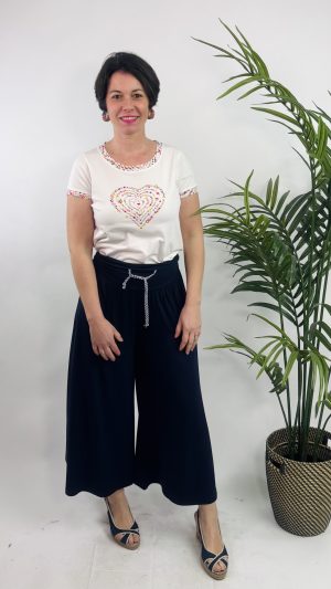 PANTALON ANCHO CORDON STRATEGGA MARINO 34.99