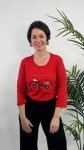 CAMISETA BICI + FLOR RELIEVE STRATEGGA ROJO