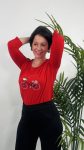 CAMISETA BICI + FLOR RELIEVE STRATEGGA ROJO 34.99