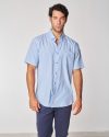 CAMISA CUADROS MANGA CORTA SURTRANSA AZUL 34.99
