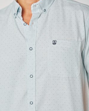 CAMISA MANGA CORTA VERANO SURTRANSA GRIS 34.99