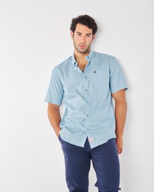 CAMISA MINI CUADRO MANGA CORTA SURTRANSA U