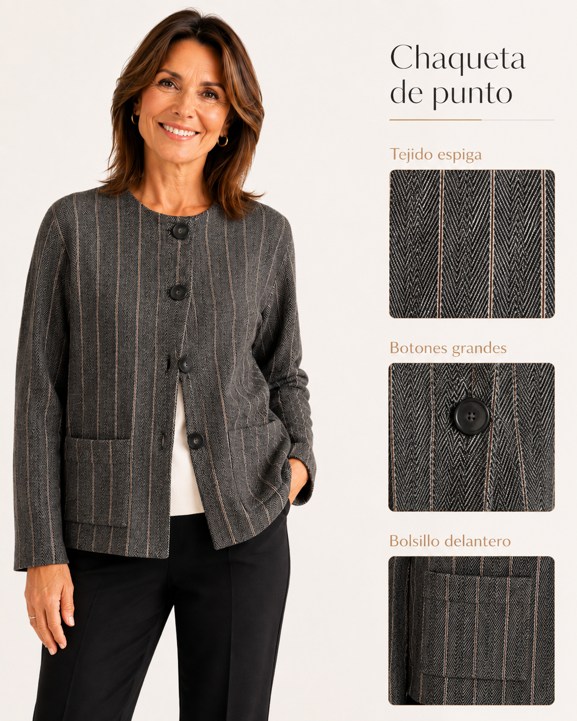 PARA ELLAS GRIS